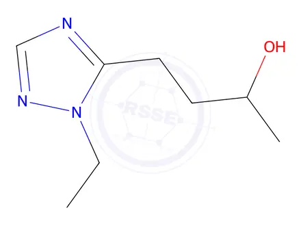 Chemical structure of 4-(1-Ethyl-1h-1,2,4-triazol-5-yl)butan-2-ol