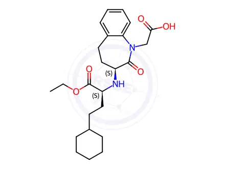 Chemical structure of Benazepril Impurity D