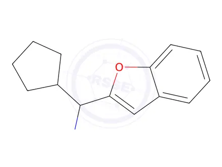 Chemical structure of Benzofuran-2-yl(cyclopentyl)methanamine