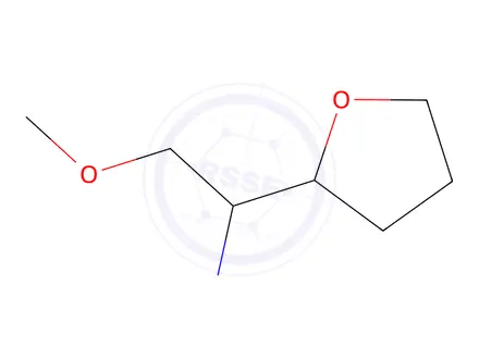 Chemical structure of 2-methoxy-1-(oxolan-2-yl)ethan-1-amine