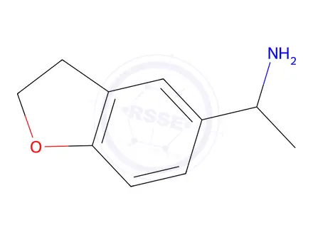 Chemical structure of (R)-1-(2,3-Dihydrobenzofuran-5-yl)ethanamine