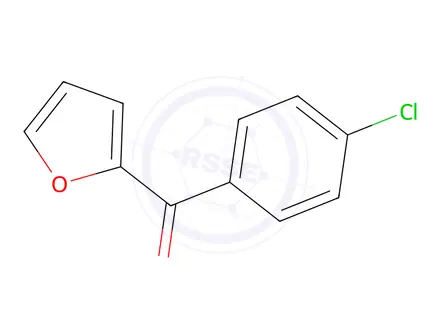 Chemical structure of (4-chlorophenyl)(2-furyl)methanone
