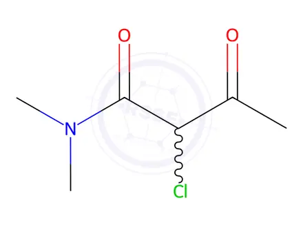 Chemical structure of N,N-Dimethyl-2-chloroacetoacetamide