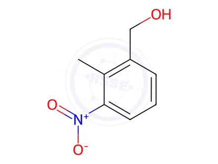 Chemical structure of 2-Methyl-3-nitrophenyl alcohol