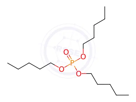 Chemical structure of Tripentyl phosphate (TPeP)