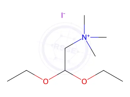 Chemical structure of Betainealdehyde Diethylacetal Iodide