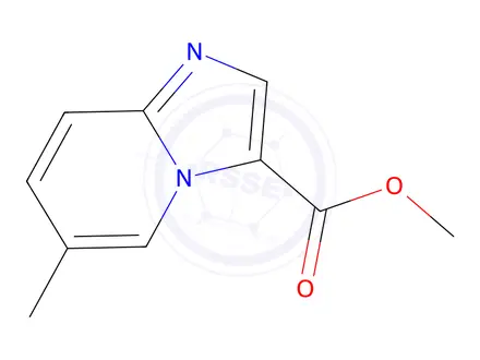 Chemical structure of Methyl 6-methylimidazo[1,2-a]pyridine-3-carboxylate