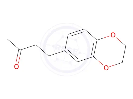 Chemical structure of 4-(2,3-dihydro-1,4-benzodioxin-6-yl)butan-2-one