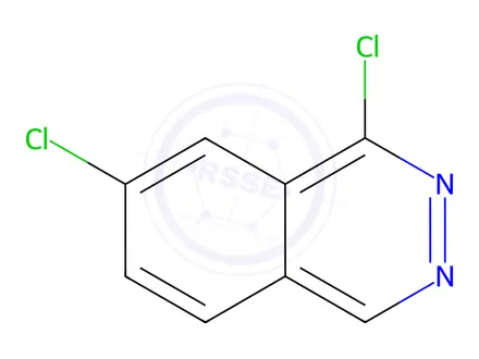 Chemical structure of 1,7-dichlorophthalazine