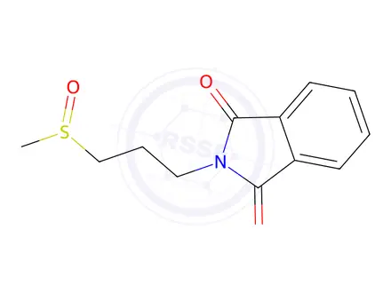 Chemical structure of 2-(3-(Methylsulfinyl)propyl)isoindoline-1,3-dione