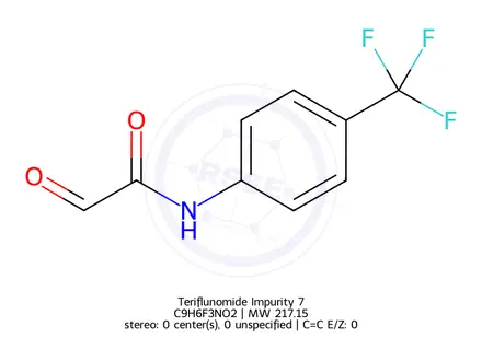 Chemical structure of Teriflunomide Impurity 236