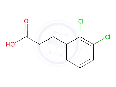 Chemical structure of 3-(2,3-Dichloro-phenyl)-propionic acid