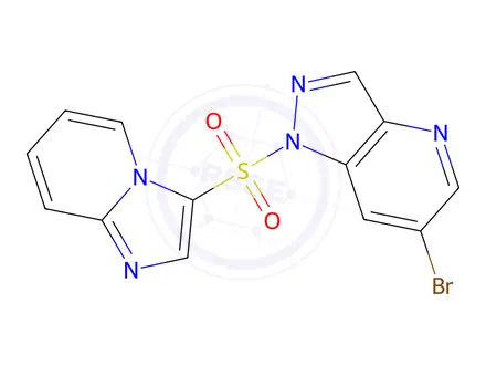 Chemical structure of Glumetinib Impurity 5