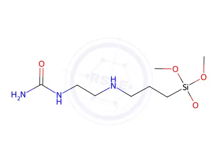Chemical structure of [2-[[3-(trimethoxysilyl)propyl]amino]ethyl]urea