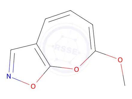 Chemical structure of Oxepino[3,2-d]isoxazole, 7-methoxy-(9CI)