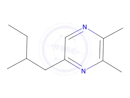 Chemical structure of 2,3-Dimethyl-5-(2-methylbutyl)pyrazine
