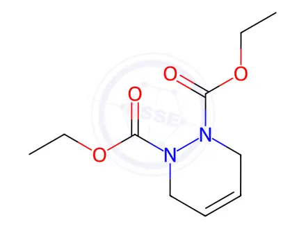Chemical structure of DIETHYL 1,2,3,6-TETRAHYDROPYRIDAZINE-1,2-DICARBOXYLATE