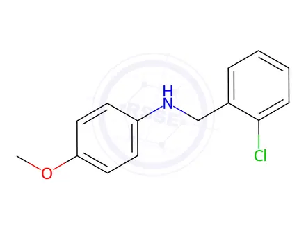 Chemical structure of N-(2-Chlorobenzyl)-4-methoxyaniline