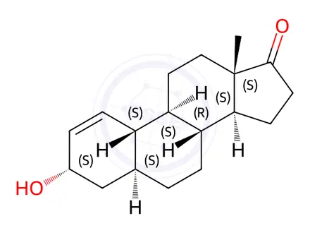 Chemical structure of (3α,5α)-3-Hydroxy-estr-1-en-17-one
