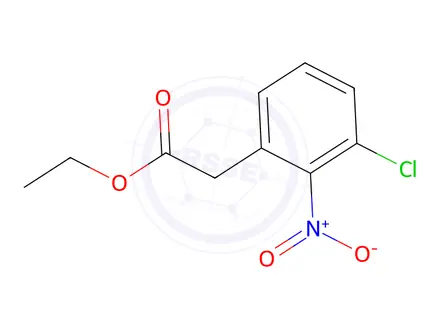 Chemical structure of Ethyl 2-(3-Chloro-2-nitrophenyl)acetate