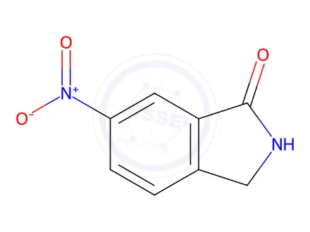 Chemical structure of 6-Nitroisoindolin-1-one