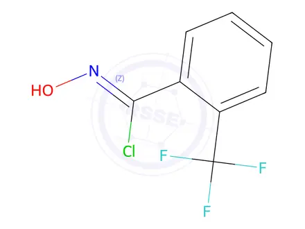 Chemical structure of N-Hydroxy-2-(trifluoromethoxy)benzene carboximidoyl chloride