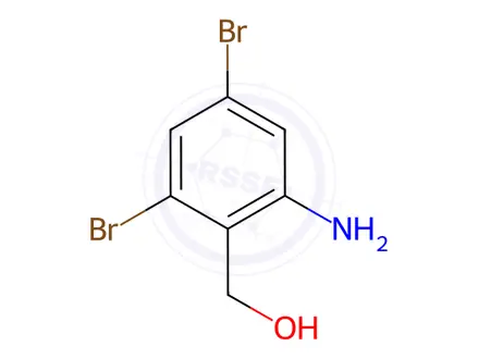 Chemical structure of (2-Amino-4,6-dibromophenyl)methanol