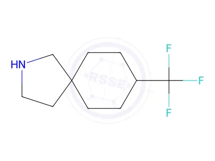 Chemical structure of 8-(Trifluoromethyl)-2-azaspiro[4.5]decane