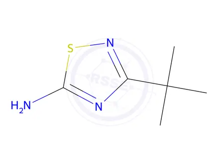 Chemical structure of 3-tert-Butyl-2,5-dihydro-1,2,4-thiadiazol-5-imine