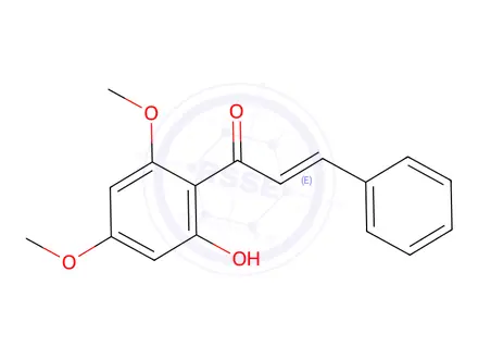 Chemical structure of 2-HYDROXY-4,6-DIMETHOXYCHALCONE