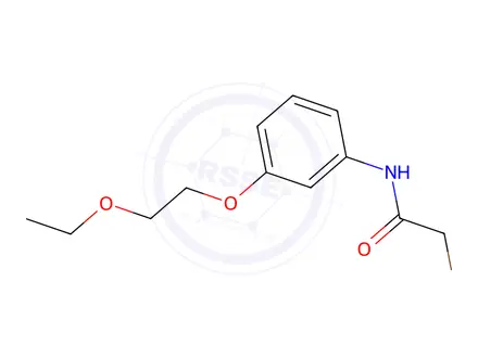 Chemical structure of 2-Bromo-N-[3-(2-ethoxyethoxy)phenyl]acetamide