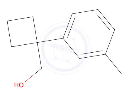 Chemical structure of (1-(m-Tolyl)cyclobutyl)methanol