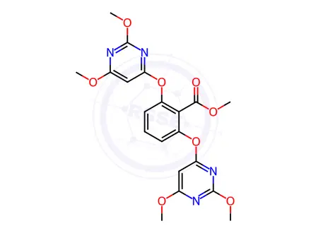 Chemical structure of Bispyribac Impurity 87