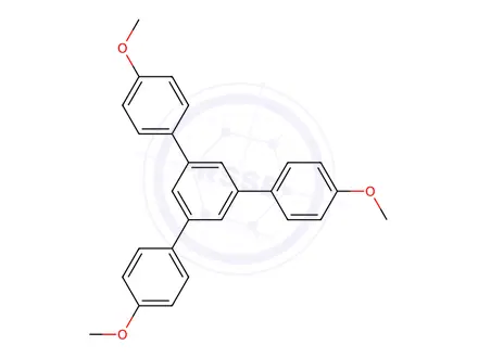Chemical structure of 4,4''-Dimethoxy-5'-(4-methoxyphenyl)-1,1':3',1''-terphenyl