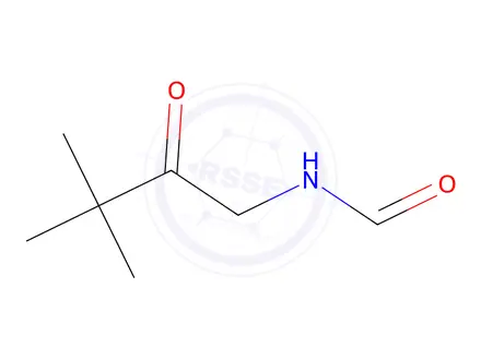 Chemical structure of N-(3,3-dimethyl-2-oxobutyl)formamide
