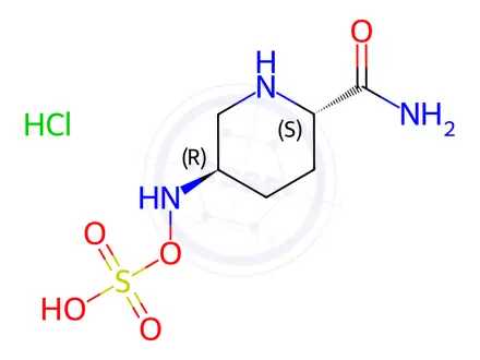 Chemical structure of Descarbonyl Avibactam Hydrochloride Salt
