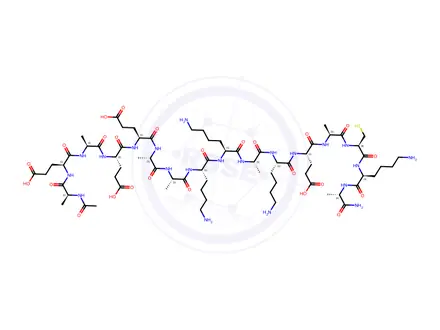 Chemical structure of alpha1BAla