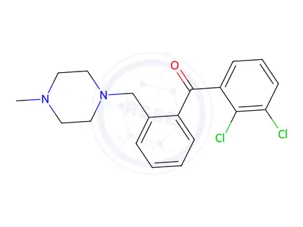 Chemical structure of D-Ribofuranosyl chloride, 2,3,5-tris(4-chlorobenzoate)