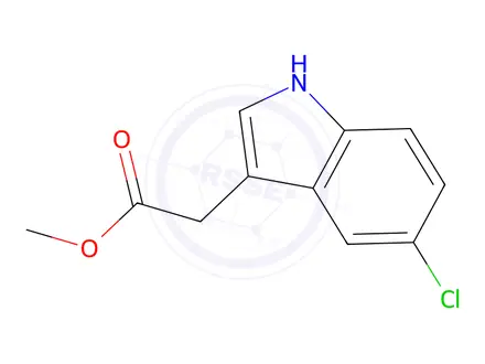 Chemical structure of Methyl 5-Chloroindole-3-acetate