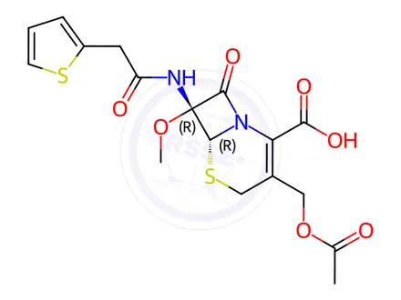 Chemical structure of Cefalotin Impurity 7