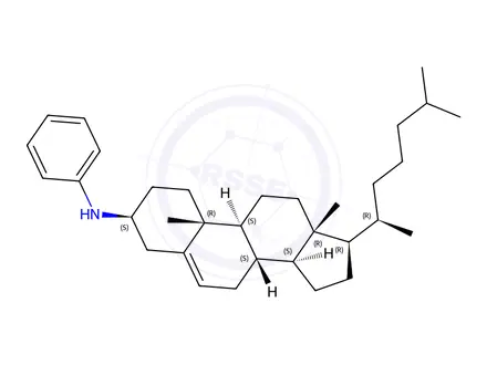 Chemical structure of Cholesterylaniline