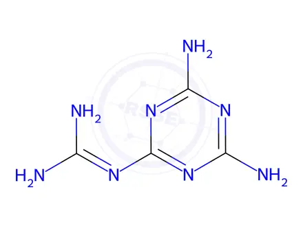 Chemical structure of Metformin Impurity B HCl