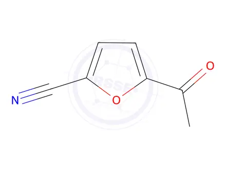 Chemical structure of 5-acetylfuran-2-carbonitrile