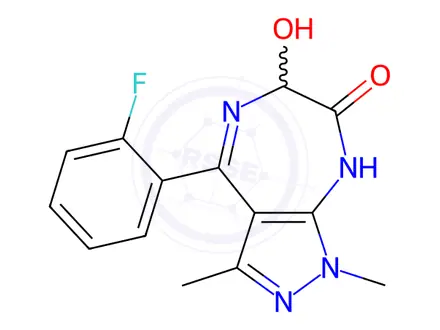 Chemical structure of Zolazepam Impurity 128