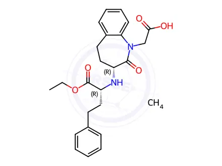 Chemical structure of Benazepril EP Impurity B Hydrochloride