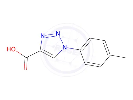 Chemical structure of 1-(4-Methylphenyl)-1H-1,2,3-triazole-4-carboxylic Acid