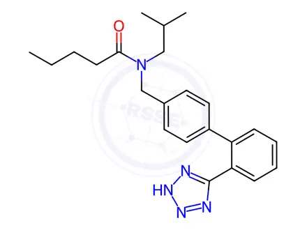 Chemical structure of Valsartan Impurity 10