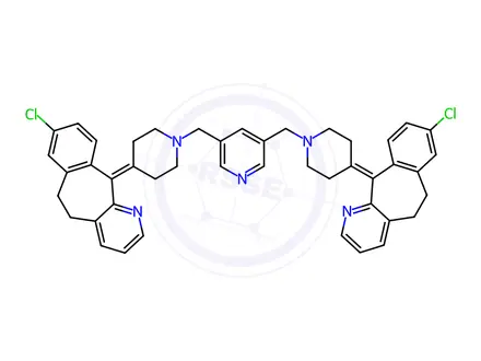 Chemical structure of Rupatadine EP Impurity C
