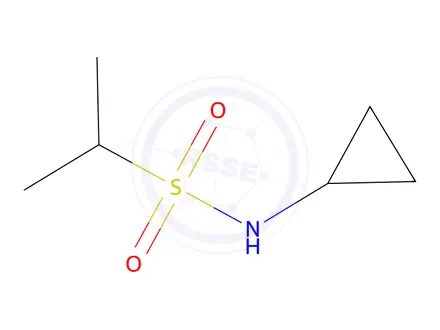 Chemical structure of n-cyclopropylpropane-2-sulfonamide