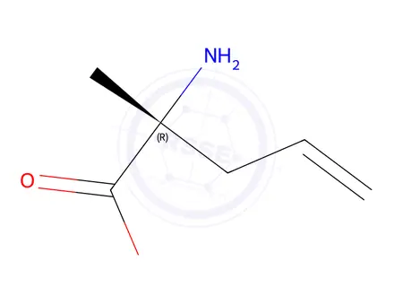 Chemical structure of (R)-2-Amino-2-methylpent-4-enoic acid